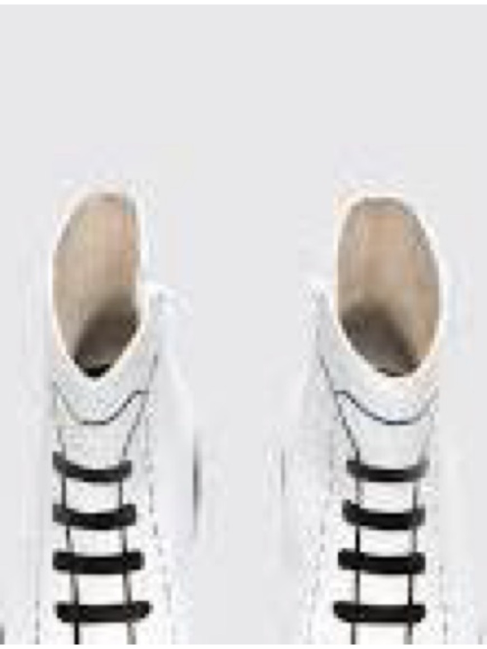 Camper White Ankle Boots with Trompe L’Oeil Graphic Print Brand New - Picture 5 of 15